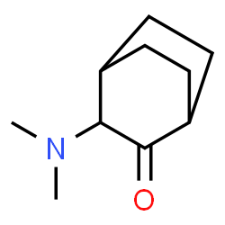 Bicyclo[2.2.2]octanone, 3-(dimethylamino)- (9CI) structure
