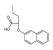 (2R)-2-naphthalen-2-yloxypentanoic acid Structure