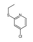 4-chloro-2-(ethylthio)pyridine Structure