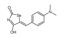 (5E)-5-[[4-(dimethylamino)phenyl]methylidene]-1,3-selenazolidine-2,4-dione Structure