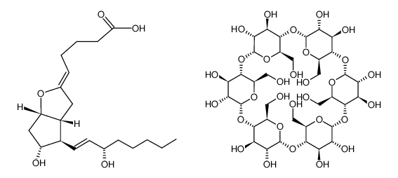 prostacyclin*α-cyclodextrin Structure