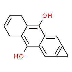 1H-Cycloprop[b]anthracene-3,8-diol, 4,7-dihydro- (9CI) Structure