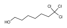 7,7,7-trichloro-heptan-1-ol Structure