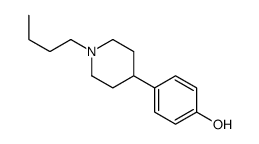 4-(1-butylpiperidin-4-yl)phenol Structure