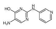 5-amino-2-(pyridin-3-ylamino)-1H-pyrimidin-6-one结构式