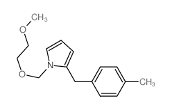 1-(2-methoxyethoxymethyl)-2-[(4-methylphenyl)methyl]pyrrole Structure