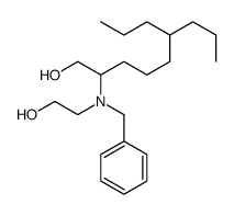 2-[benzyl(2-hydroxyethyl)amino]-6-propylnonan-1-ol结构式