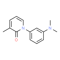 2(1H)-Pyridinone,1-[3-(dimethylamino)phenyl]-3-methyl-(9CI) picture