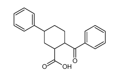 2-benzoyl-5-phenylcyclohexane-1-carboxylic acid Structure