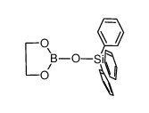 2-triphenylsiloxy-1,3,2-dioxaborolane Structure