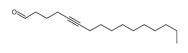 hexadec-5-ynal结构式