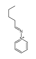 N-pyridin-1-ium-1-ylpentan-1-imine结构式