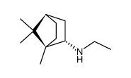 endo N-ethylbornylamine Structure