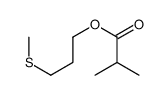 3-(methylthio)propyl isobutyrate Structure