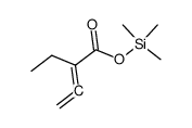 trimethylsilyl 2-ethylbuta-2,3-dienoate Structure