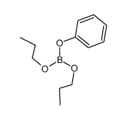 C6H5OB(O-n-C3H7)2 Structure
