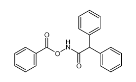 O-benzoyl-N-diphenylacetyl-hydroxylamine Structure
