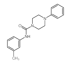 N-(3-methylphenyl)-4-phenyl-piperazine-1-carboxamide picture