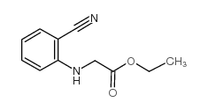 Ethyl 2-(2-Cyanoanilino)acetate Structure