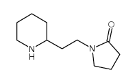 1-(2-PIPERIDIN-2-YL-ETHYL)-PYRROLIDIN-2-ONE structure