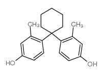 4,4’-环亚己基双(3-甲基苯酚)结构式