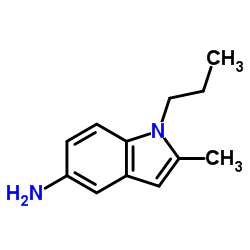 2-Methyl-1-propyl-1H-indol-5-amine Structure
