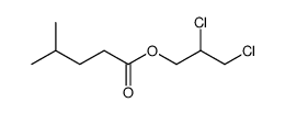 2,3-dichloropropyl 4-methylpentanoate Structure