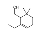 (2-ethyl-6,6-dimethylcyclohex-2-en-1-yl)methanol结构式