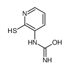 (2-sulfanylidene-1H-pyridin-3-yl)urea结构式