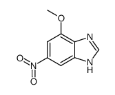 Benzimidazole, 4-methoxy-6-nitro- (6CI,7CI) Structure