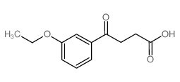 4-(3-ethoxyphenyl)-4-oxobutanoic acid结构式