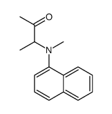 3-[methyl(naphthalen-1-yl)amino]butan-2-one Structure
