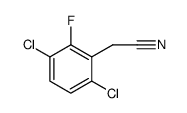 Benzeneacetonitrile, 3,6-dichloro-2-fluoro结构式