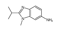 3-methyl-2-propan-2-ylbenzimidazol-5-amine Structure