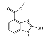 2-巯基-1H-苯并[d]咪唑-4-羧酸甲酯结构式