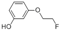 3-(2-fluoroethoxy)-phenol结构式