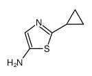 5-Thiazolamine, 2-cyclopropyl结构式