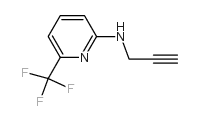 N-prop-2-ynyl-6-(trifluoromethyl)pyridin-2-amine Structure