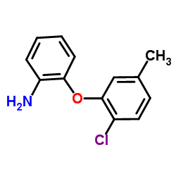 2-(2-Chloro-5-methylphenoxy)aniline Structure