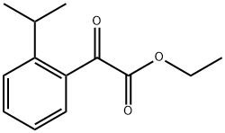 Ethyl 2-isopropylbenzoylformate Structure