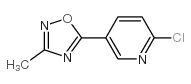 2-氯-5-(3-甲基-1,2,4-噁二唑-5-基)吡啶图片