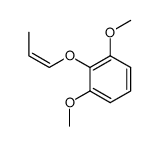 (Z)-1,3-dimethoxy-2-(prop-1-en-1-yloxy)benzene Structure