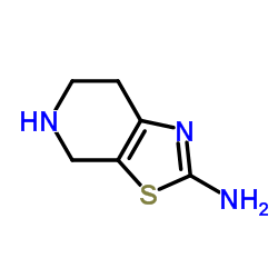 2-氨基-4,5,6,7-四氢噻唑并[5,4-c]吡啶结构式