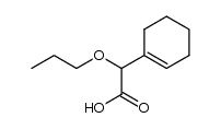 cyclohex-1-enyl-propoxy-acetic acid Structure