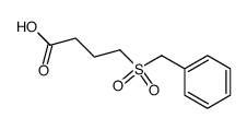 4-phenylmethanesulfonyl-butyric acid Structure