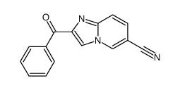 2-benzoylimidazo[1,2-a]pyridine-6-carbonitrile Structure