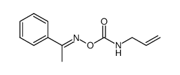 acetophenone N-allylcarbamoyl oxime结构式