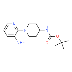 tert-Butyl 1-(3-aminopyridin-2-yl)piperidin-4-ylcarbamate图片