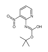 tert-Butyl (3-nitropyridin-2-yl)carbamate结构式