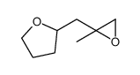 2-[(2-methyloxiran-2-yl)methyl]oxolane Structure